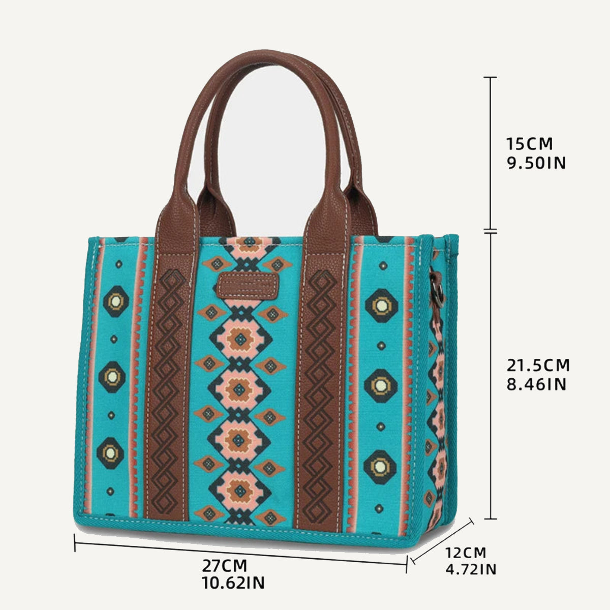 Grand Sac Imprimé Bohème pour Voyageuses