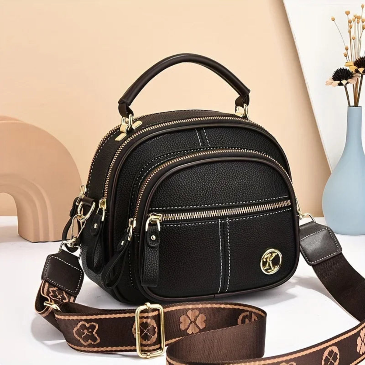 Sac à Main pour Femme Noir Wanderer