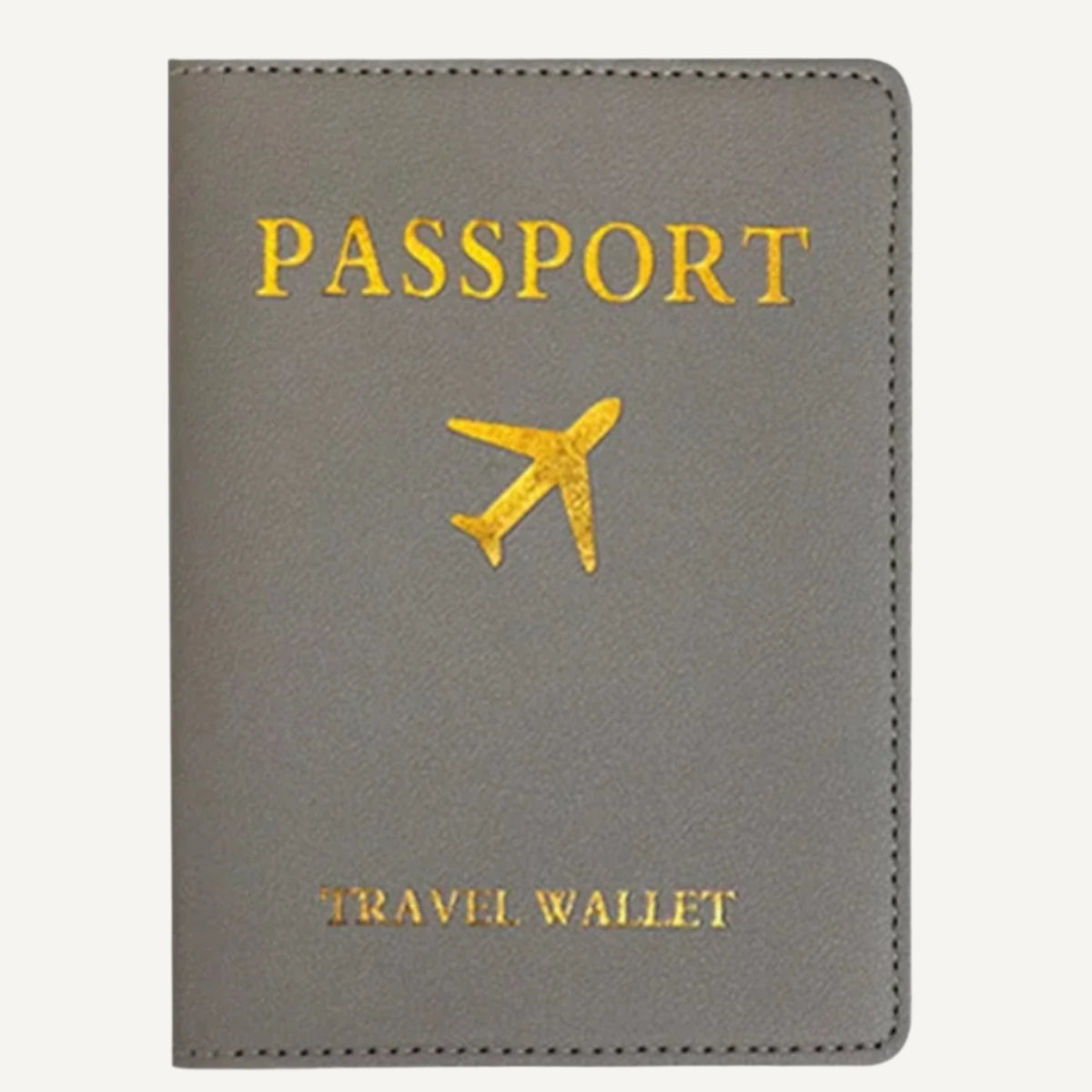 Étui de passeport en gris