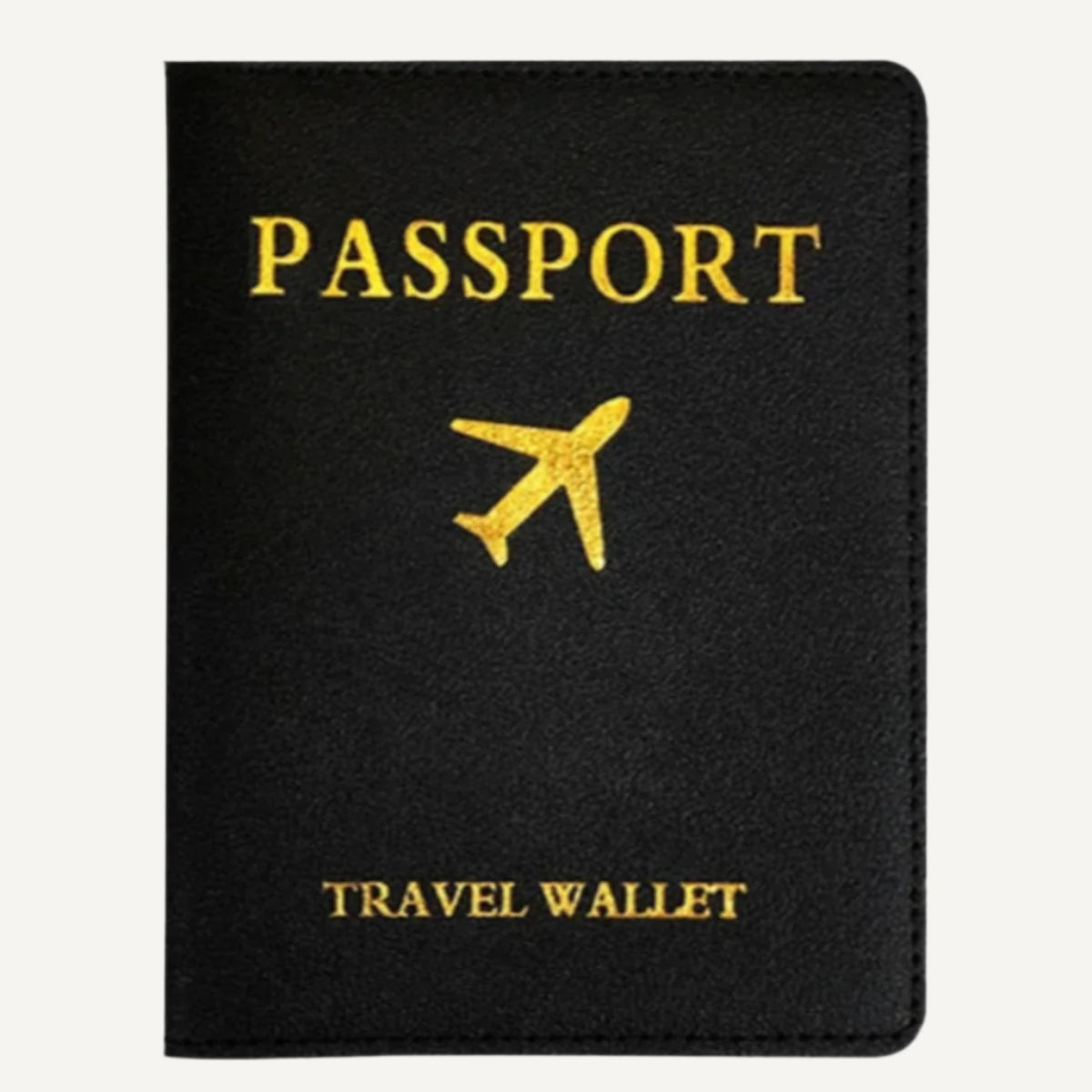 Étui de passeport en noir