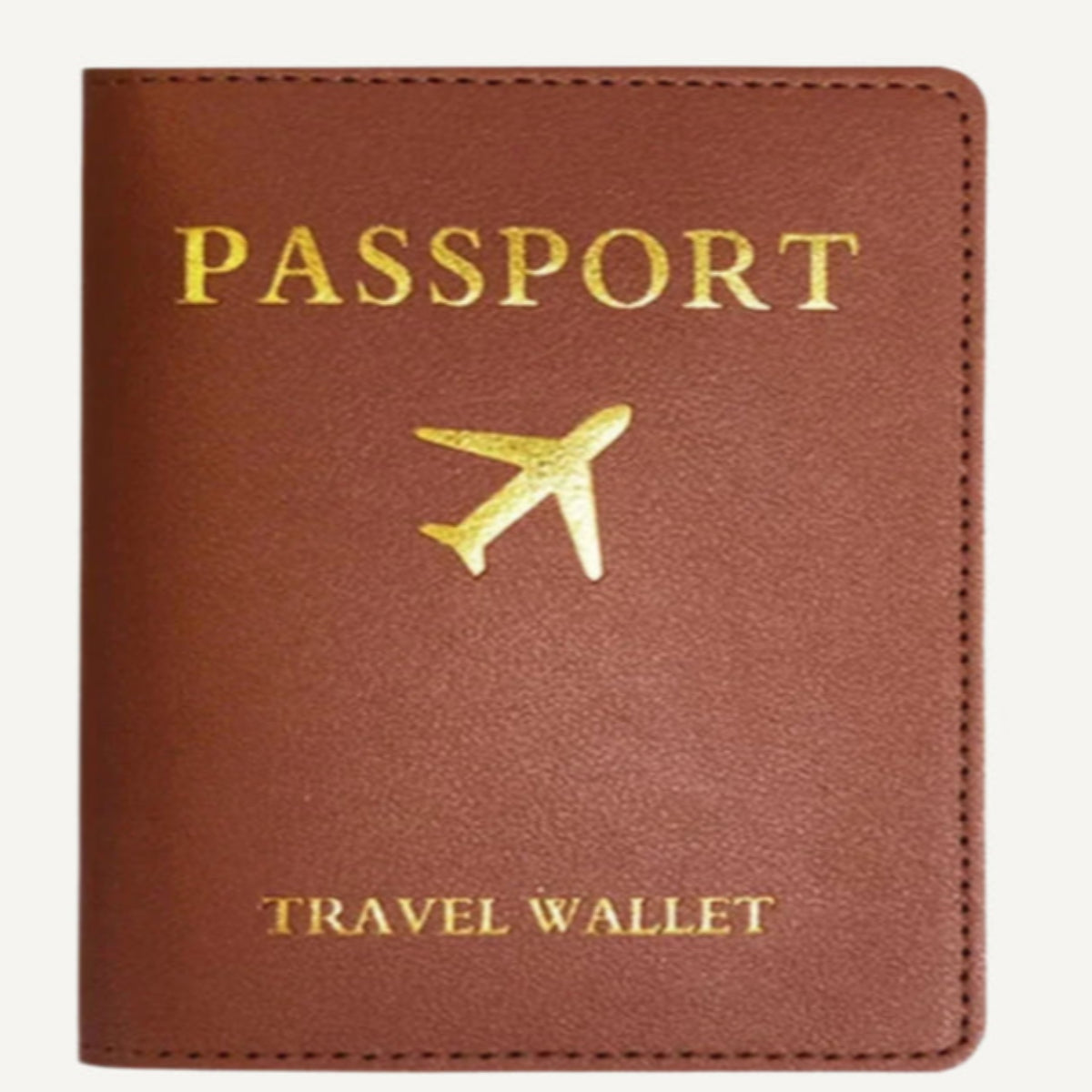 Étui de passeport en marron wanderer