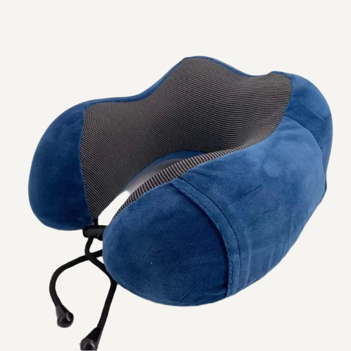 l'oreiller cervical à memoire de forme Wanderer en bleu