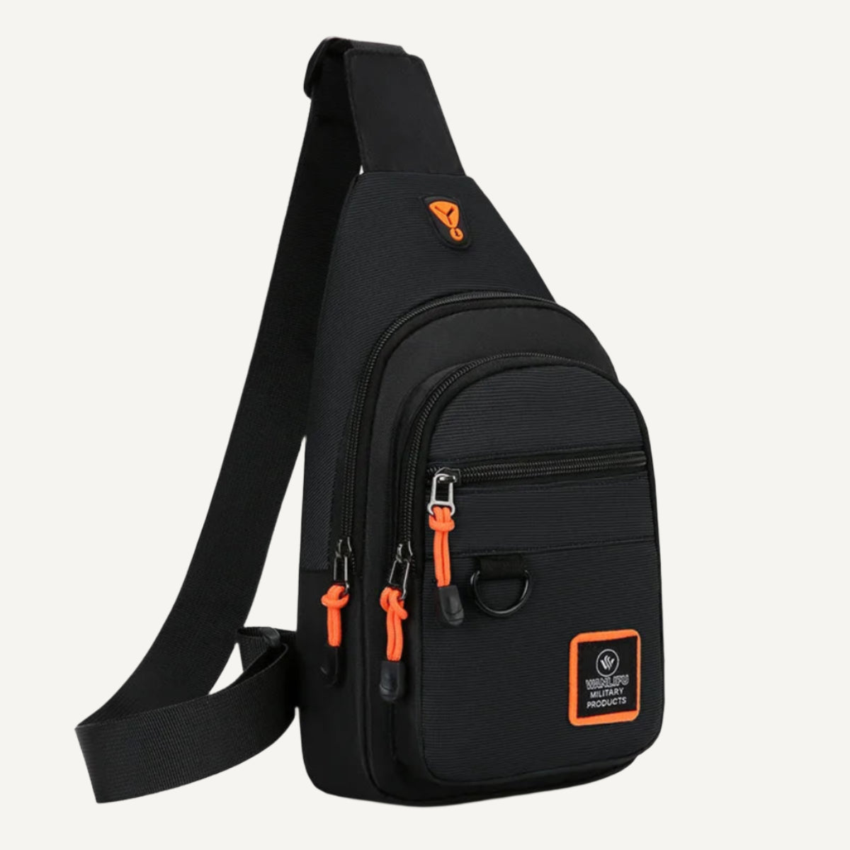 Sac Bandoulière High-Tech Urbain de Wanderer en noir