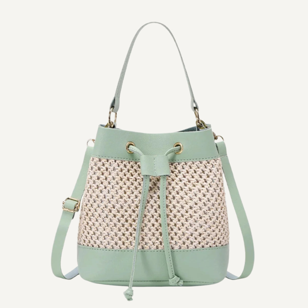 Sac Seau en Toile pour Femme vert menthe wanderer