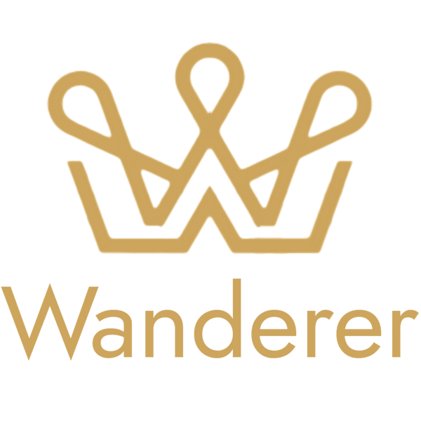 le logo de la couronne Wanderer avec la police Wanderer